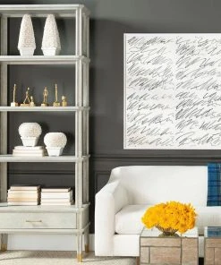 Bungalow 5 Bertram Etagere Grey Cerused Oak New Arrivals