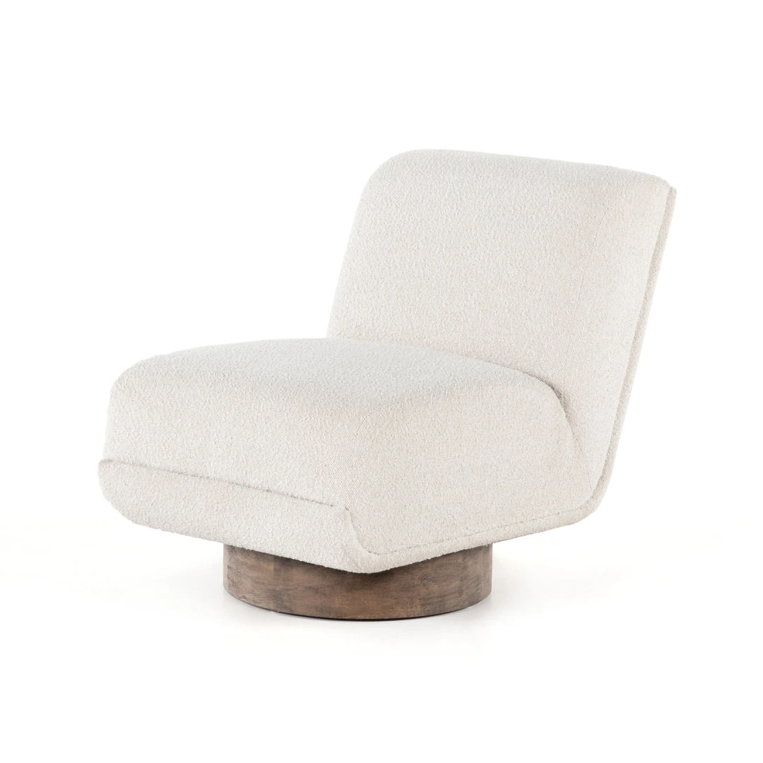 Four Hands Bronwyn Swivel Chair Knoll Natural 3 Four Hands Bronwyn Swivel Chair Knoll Natural