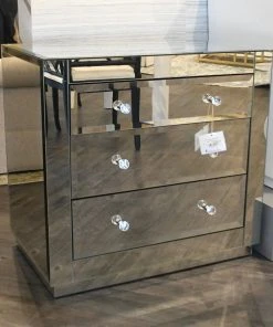 Worlds Away New Arrivals Alicia Chest Mirror