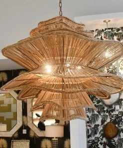 Made Goods Alondra Chandelier Large Natural Rattan New Arrivals 15 Made Goods Alondra Chandelier Large Natural Rattan New Arrivals