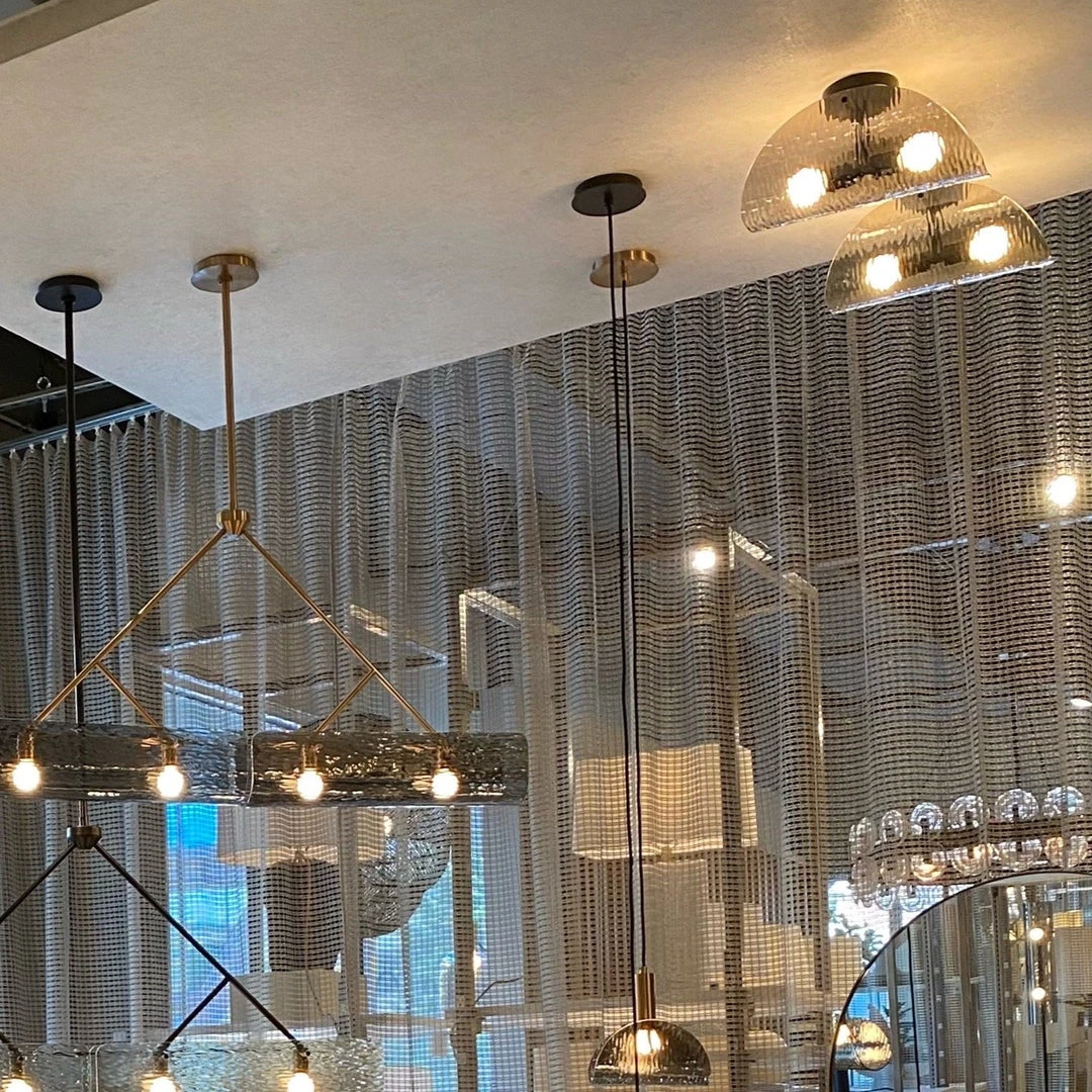 Arteriors Home New Arrivals Bend Flushmount Smoke And Steel 4 Arteriors Home New Arrivals Bend Flushmount Smoke And Steel