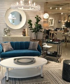 Made Goods New Arrivals Caterina Coffee Table Pristine Faux Raffia