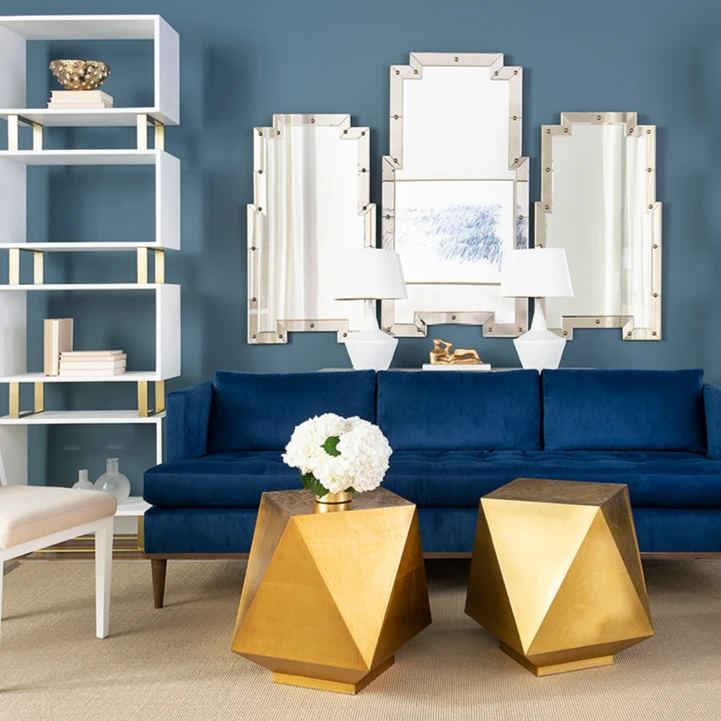 Bungalow 5 New Arrivals Hedron Side Table Brass 6 Bungalow 5 New Arrivals Hedron Side Table Brass