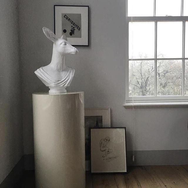 Oly Studio New Arrivals Athena Animal Bust Frost White 4 Oly Studio New Arrivals Athena Animal Bust Frost White