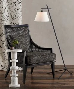 Currey And Company Sasha White Drinks Table New Arrivals