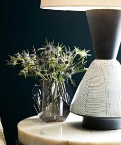 Arteriors Home New Arrivals Gemma Vase Smoke Gray