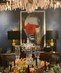 Currey And Company New Arrivals Forest Light Chandelier Gold