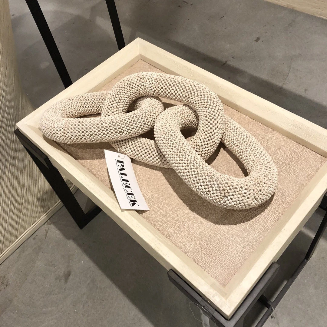 Palecek New Arrivals Madera Coco Bead Chain Links 4 Palecek New Arrivals Madera Coco Bead Chain Links