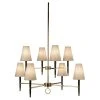 Jonathan Adler New Arrivals Ventana Two-Tier Chandelier Antique Brass 1 Jonathan Adler New Arrivals Ventana Two-Tier Chandelier Antique Brass