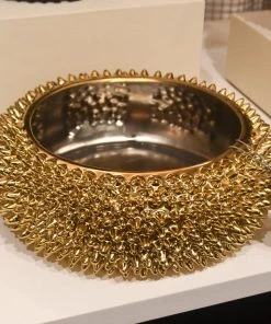 Arteriors Home Daria Short Vase Gold