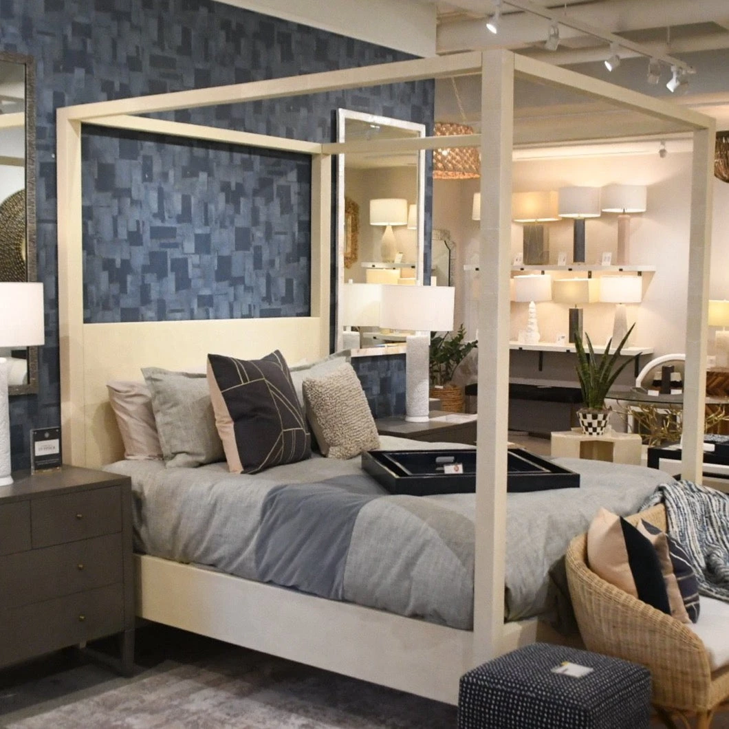 Made Goods Sorin Bed Off White Faux Shagreen New Arrivals 4 Made Goods Sorin Bed Off White Faux Shagreen New Arrivals