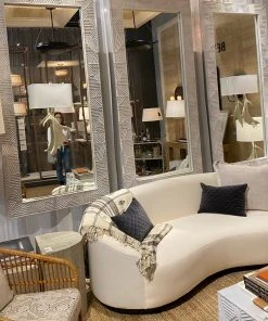 Arteriors Home Turner Small Sofa Muslin New Arrivals