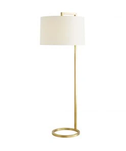 Arteriors Home Belden Floor Lamp Antique Brass