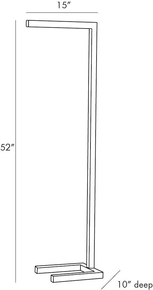 Arteriors Home New Arrivals Salford Floor Lamp Polished Nickel 7 Arteriors Home New Arrivals Salford Floor Lamp Polished Nickel