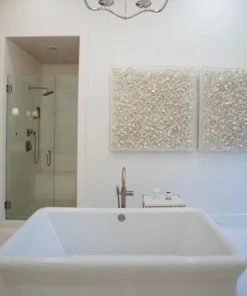 Palecek Adrift Coco Wall Decor Natural Square 5 Palecek Adrift Coco Wall Decor Natural Square