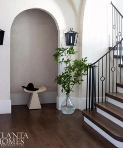 Made Goods New Arrivals Annika Stool Ivory Faux Shagreen