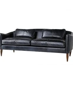Arteriors Home New Arrivals Vincent Sofa Ink Leather