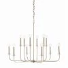 Arteriors Home Breck Small Chandelier Antique Silver