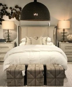 Palecek Wisteria Pendant Oversized Grey