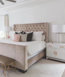 Worlds Away Marcus Lacquer Cabinet White New Arrivals