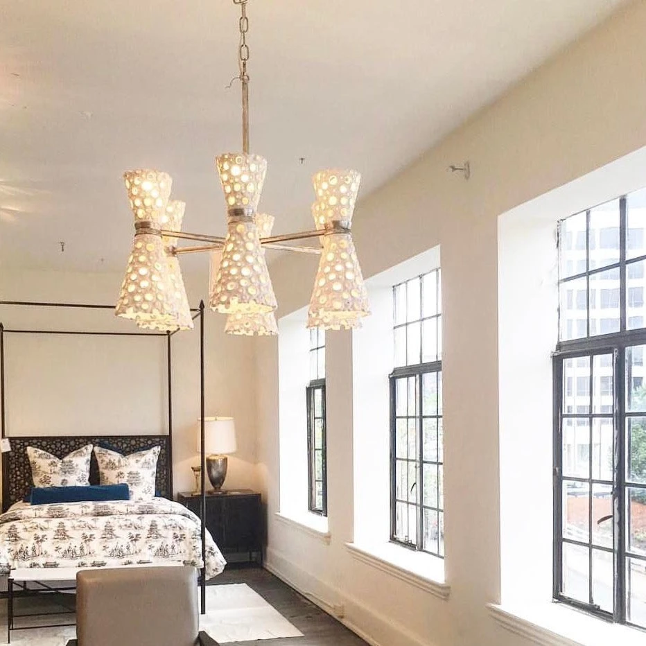 Oly Studio Meri Six Light Chandelier 5 Oly Studio Meri Six Light Chandelier