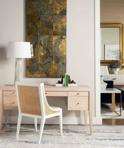 Bungalow 5 Paola Desk Bleached Cerused Oak