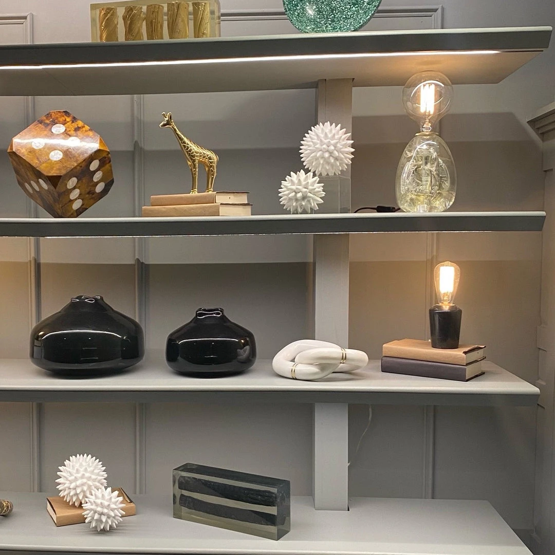 Made Goods New Arrivals Grazia Bookshelf Lamp Black Marble Set Of Two 4 Made Goods New Arrivals Grazia Bookshelf Lamp Black Marble Set Of Two