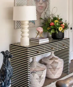 Arteriors Home Wheaton Table Lamp White Crackle New Arrivals