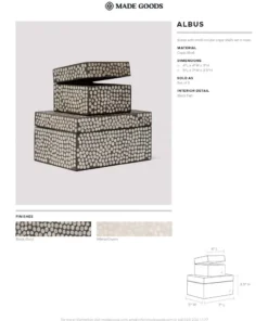 Made Goods Albus Box Set Black New Arrivals