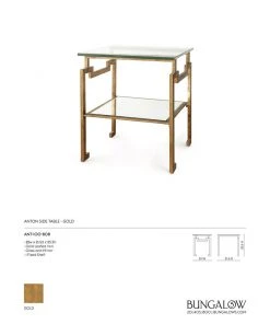 Bungalow 5 Anton Side Table New Arrivals 9 Bungalow 5 Anton Side Table New Arrivals