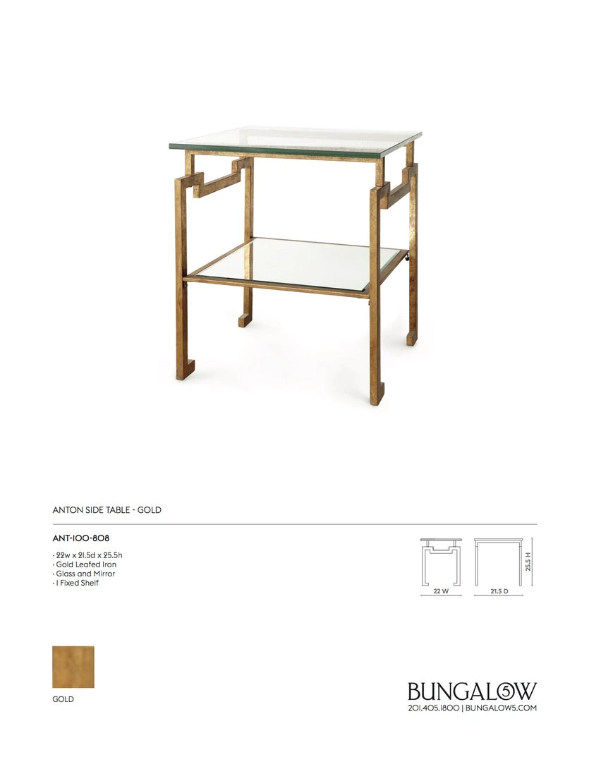 Bungalow 5 Anton Side Table New Arrivals 6 Bungalow 5 Anton Side Table New Arrivals