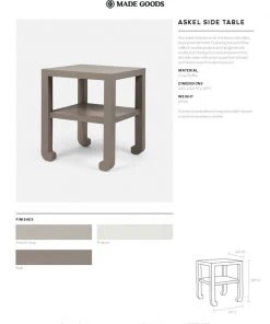 Made Goods Askel Side Table Seal Faux Raffia New Arrivals 9 Made Goods Askel Side Table Seal Faux Raffia New Arrivals