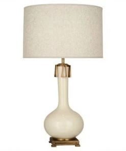 Robert Abbey Athena Table Lamp Bone New Arrivals