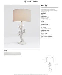 Made Goods Avery Table Lamp 9 Made Goods Avery Table Lamp