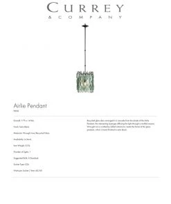 Currey And Company Airlie Pendant New Arrivals 9 Currey And Company Airlie Pendant New Arrivals