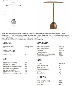 Arteriors Home Alonzo Side Table New Arrivals