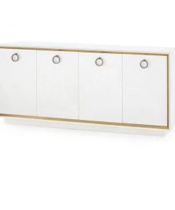 Bungalow 5 Ansel 4 Door Cabinet White New Arrivals