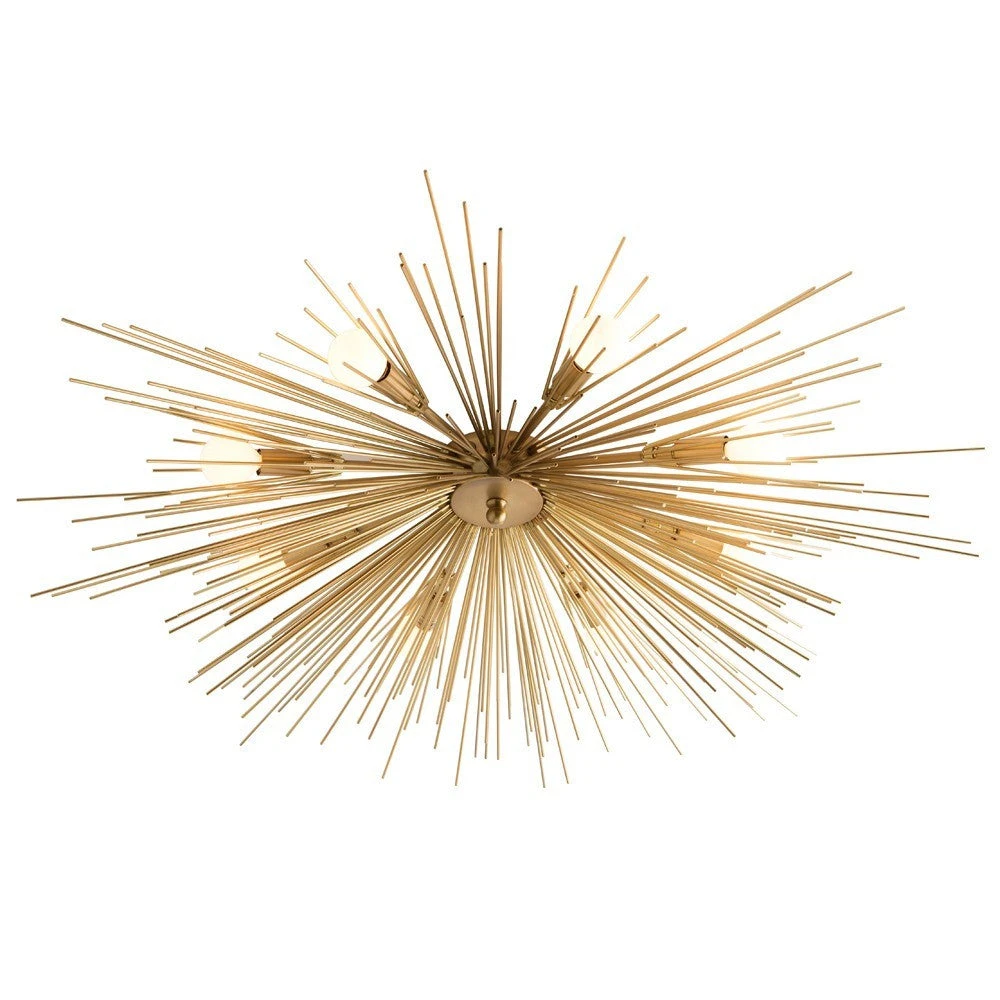 Arteriors Home New Arrivals Roxanne Flush Mount Antique Brass 7 Arteriors Home New Arrivals Roxanne Flush Mount Antique Brass