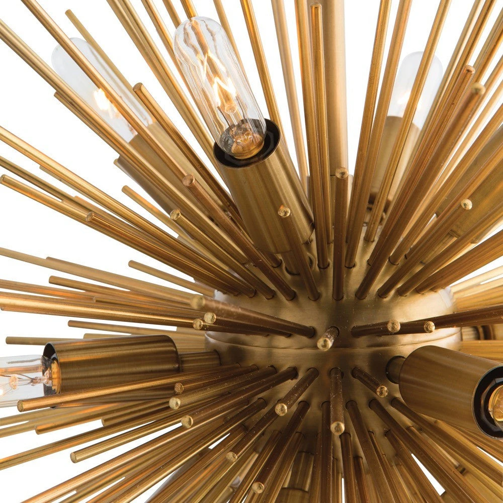 Arteriors Home Zanadoo Chandelier Brass 5 Arteriors Home Zanadoo Chandelier Brass