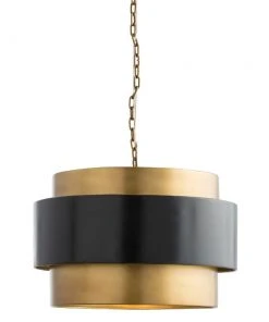 Arteriors Home New Arrivals Nolan Small Pendant Black