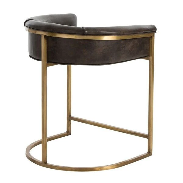 Arteriors Home Calvin Counter Stool Brindle And Brass Arteriors Home Calvin Counter Stool Brindle And Brass