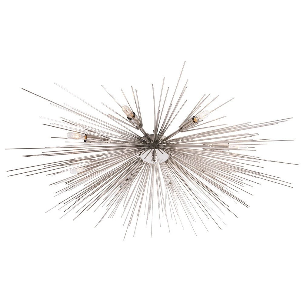 Arteriors Home Roxanne Flush Mount Polished Nickel New Arrivals 5 Arteriors Home Roxanne Flush Mount Polished Nickel New Arrivals