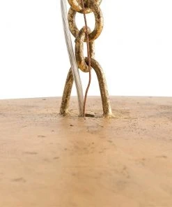 Arteriors Home Florko Chandelier Gold Leaf