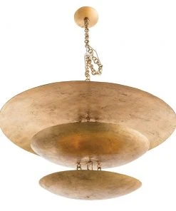 Arteriors Home Florko Chandelier Gold Leaf
