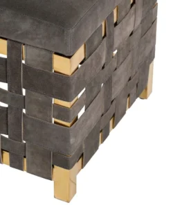 Arteriors Home Elis Bench Moss Gray New Arrivals