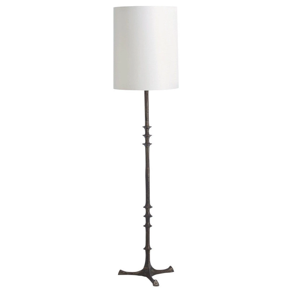 Arteriors Home New Arrivals Nathan Gesso Iron Floor Lamp Black 3 Arteriors Home New Arrivals Nathan Gesso Iron Floor Lamp Black