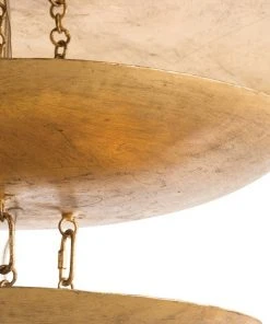 Arteriors Home Florko Chandelier Gold Leaf