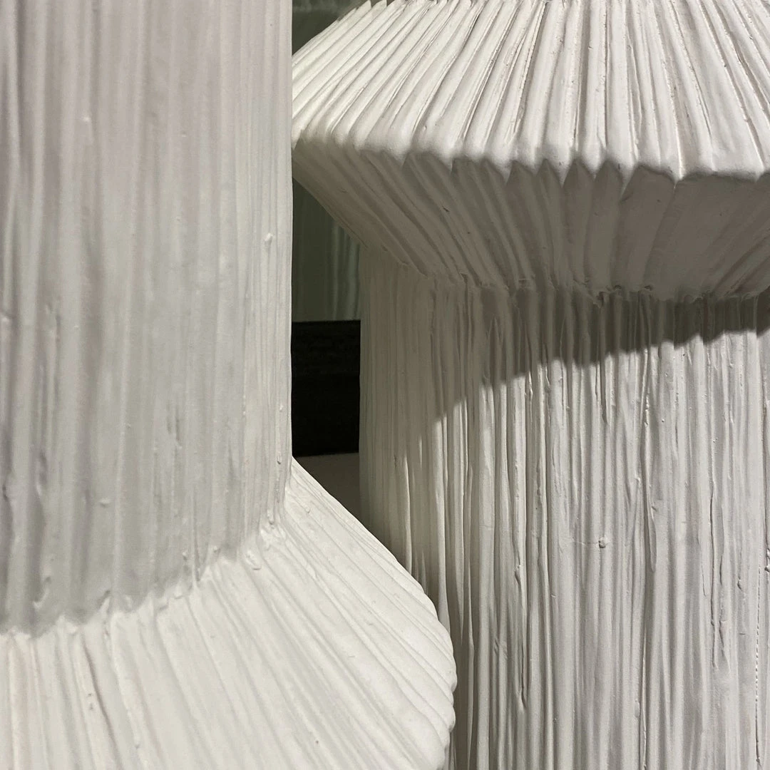 Global Views Ascending Ring Vases Matte White Set Of 3 6 Global Views Ascending Ring Vases Matte White Set Of 3