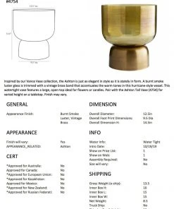 Arteriors Home New Arrivals Ashton Short Vase 15 Arteriors Home New Arrivals Ashton Short Vase
