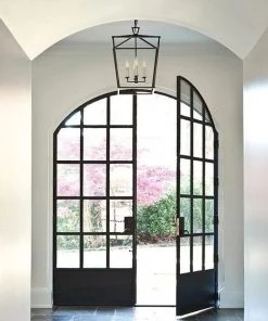 Currey And Company Denison Lantern Black - 4 Sizes New Arrivals